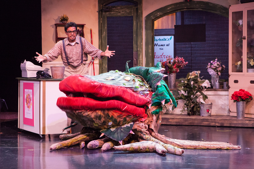 Michael Mendez in “Little Shop of Horrors.” Courtesy photo.
