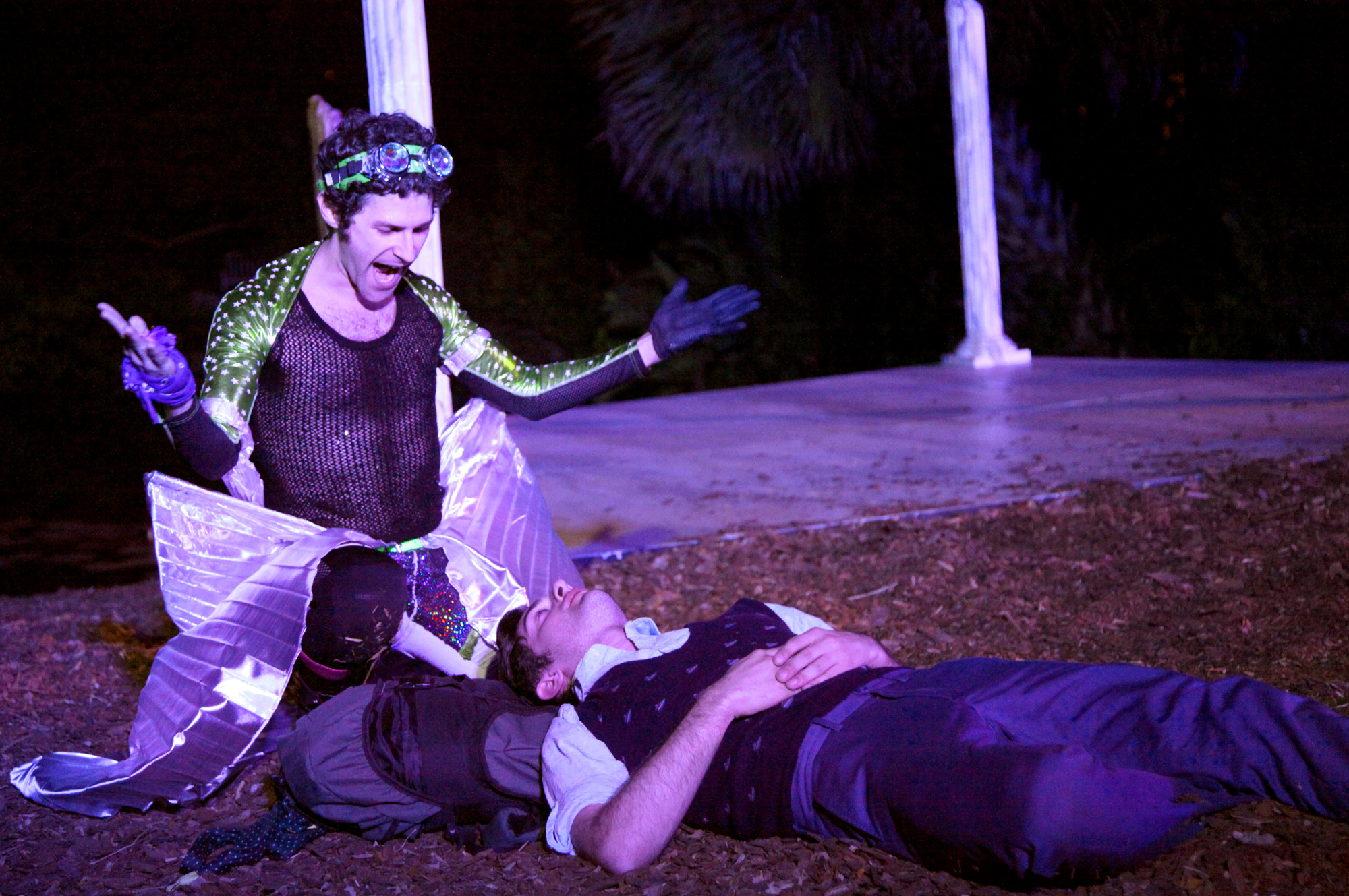 Andrew Bosworth and Nolan Hennelly in the FSU/Asolo Conservatory's production of 