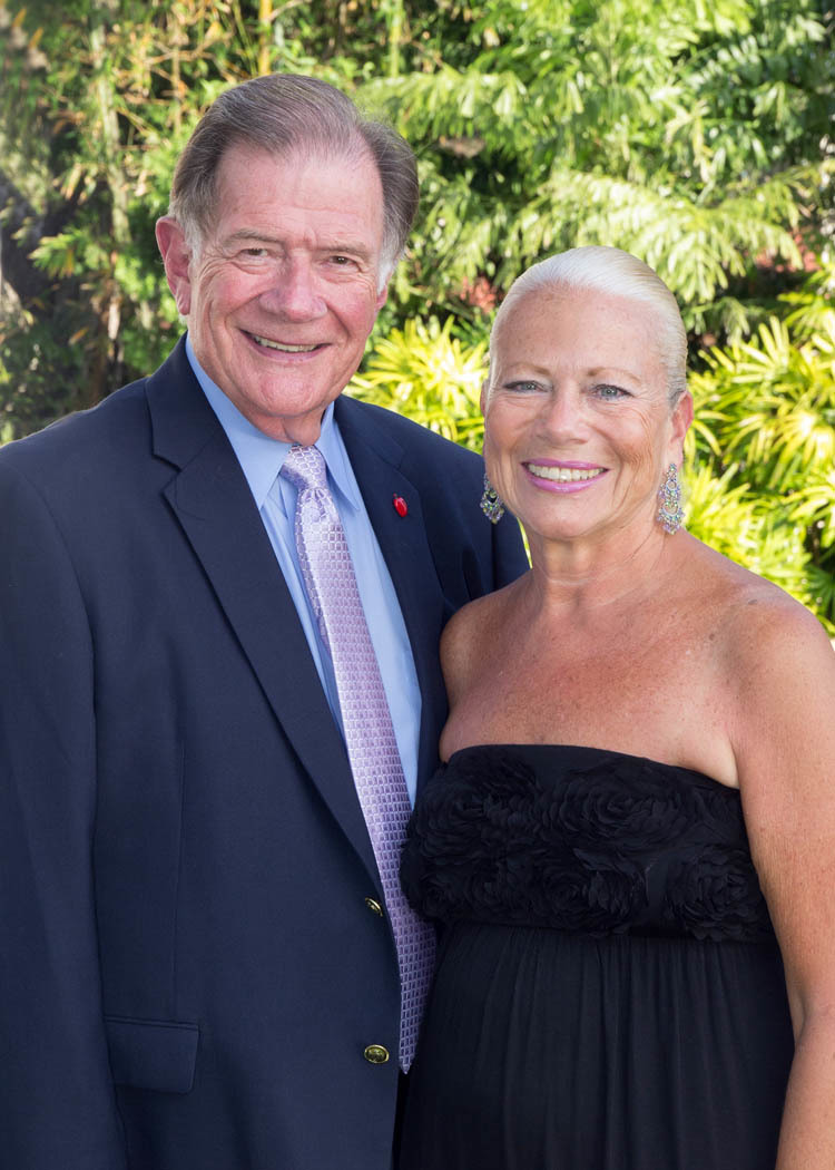 Edward Alley and June LeBell in 2012.