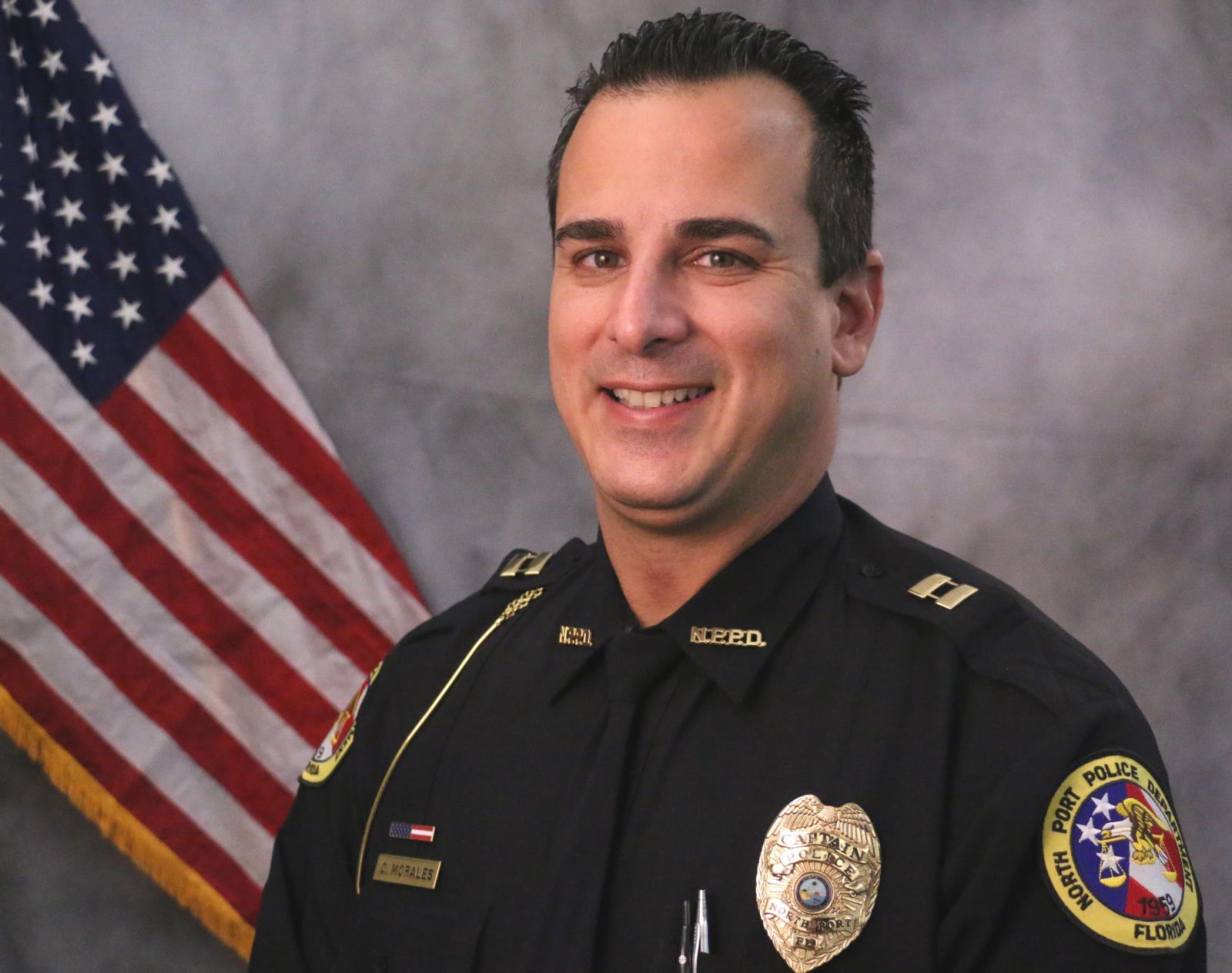 Captain Chris Morales of the North Port Police Department 