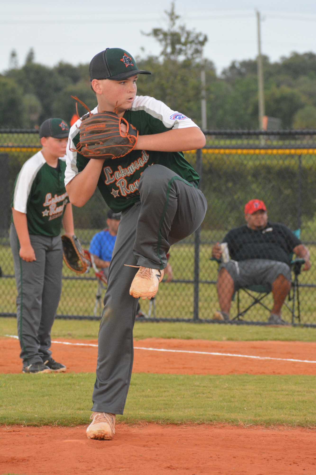 Jacob Traeger started the game for Lakewood Ranch, throwing three shoutout innings.