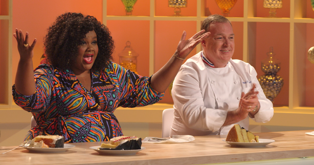 Nicole Byer and Jacques Torres in 