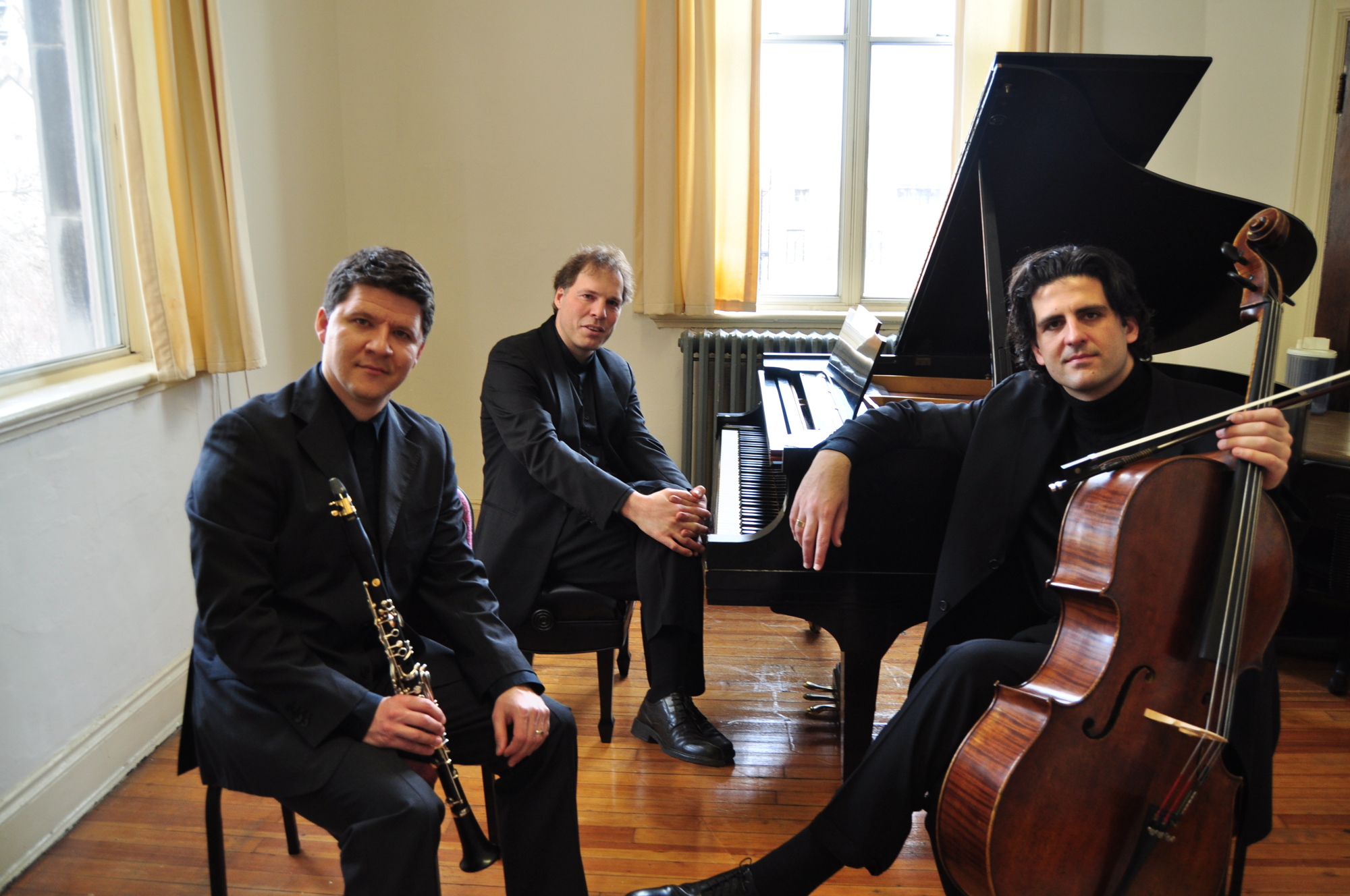 “Classical Trios” features The Goldstein/Peled/Fiterstein Trio April 6 and 7. Courtesy photo