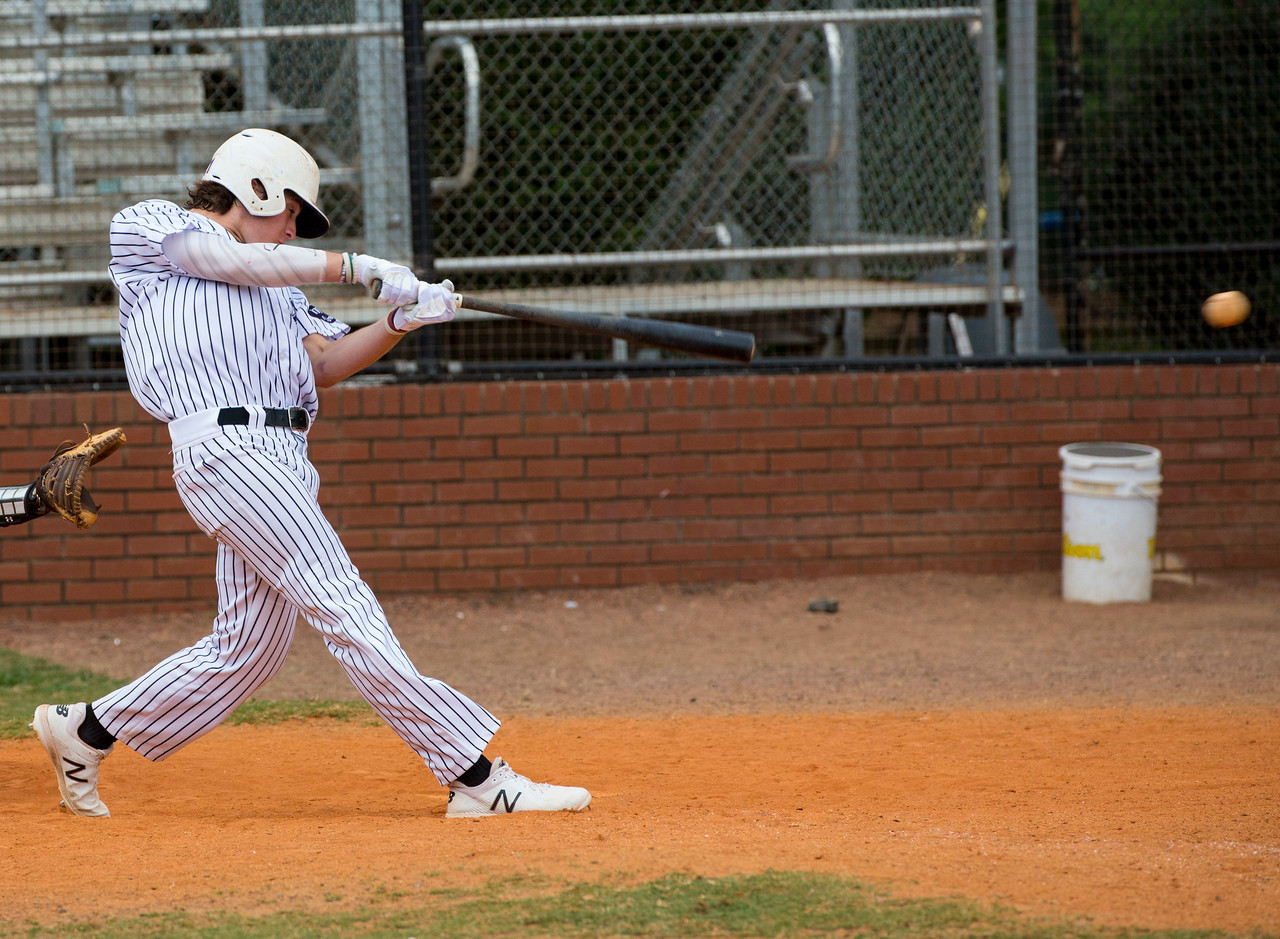 Colin Apgar gets a hit for the Orlando Scorpions travel team. Courtesy photo.