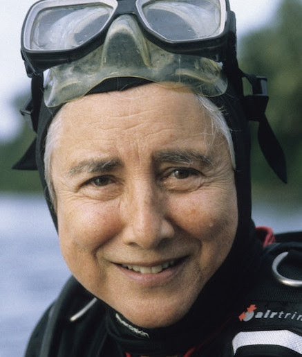 Eugenie Clark founded Mote Marine Laboratory. She died in 2015 at the age of 92.  Photo courtesy of Tak Konstantinou.