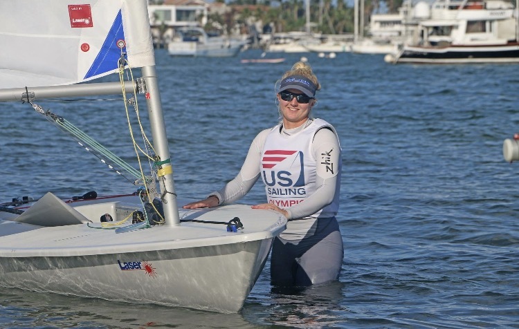 Lilly Myers placed fourth in the US Sailing Youth Championship in Wrightsville Beach, N.C., on June 27.  Courtesy photo.