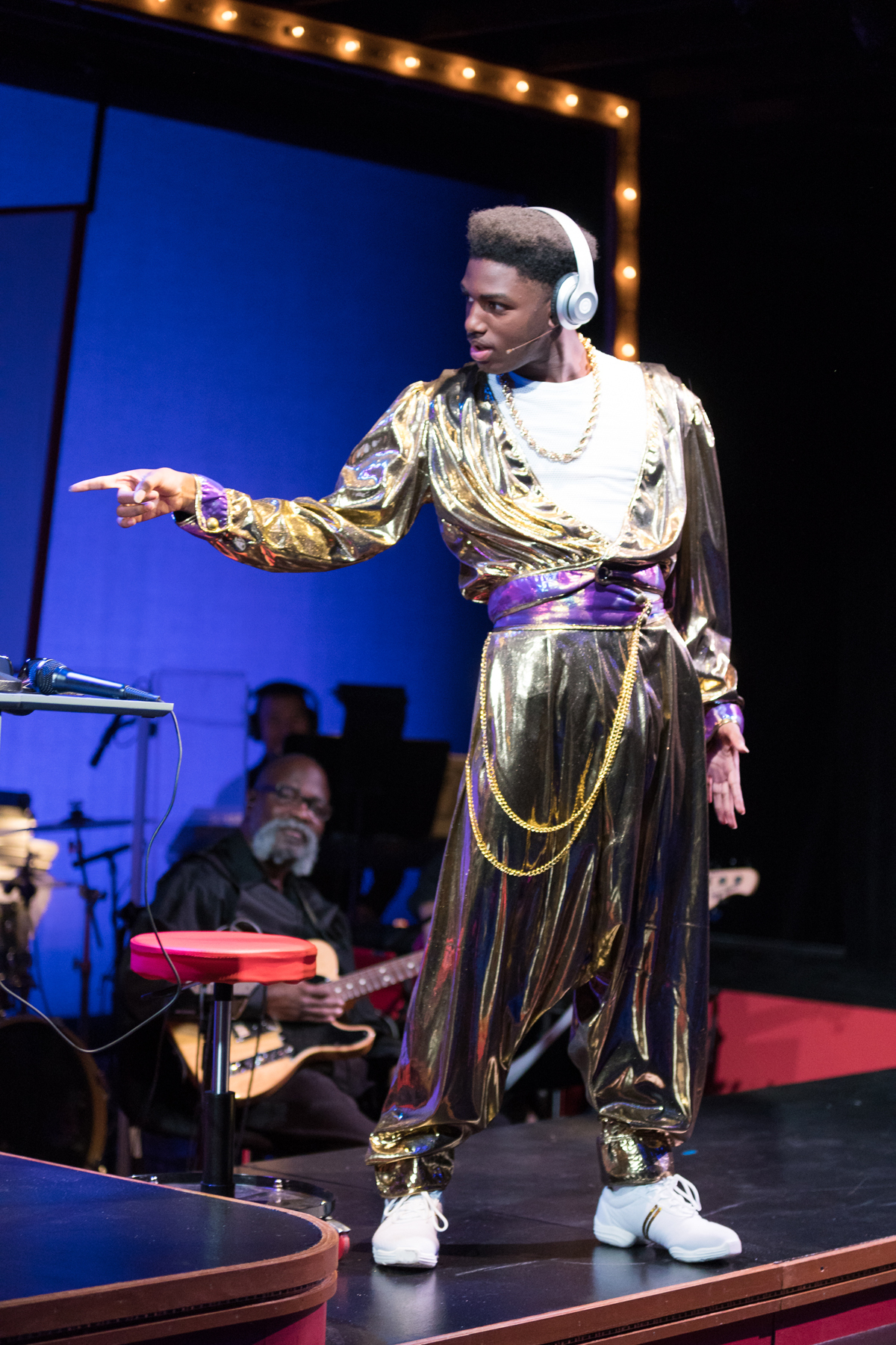 Derric Gobourne Jr. performs in WBTT’s “Soul Man” in April 2018. Courtesy photo