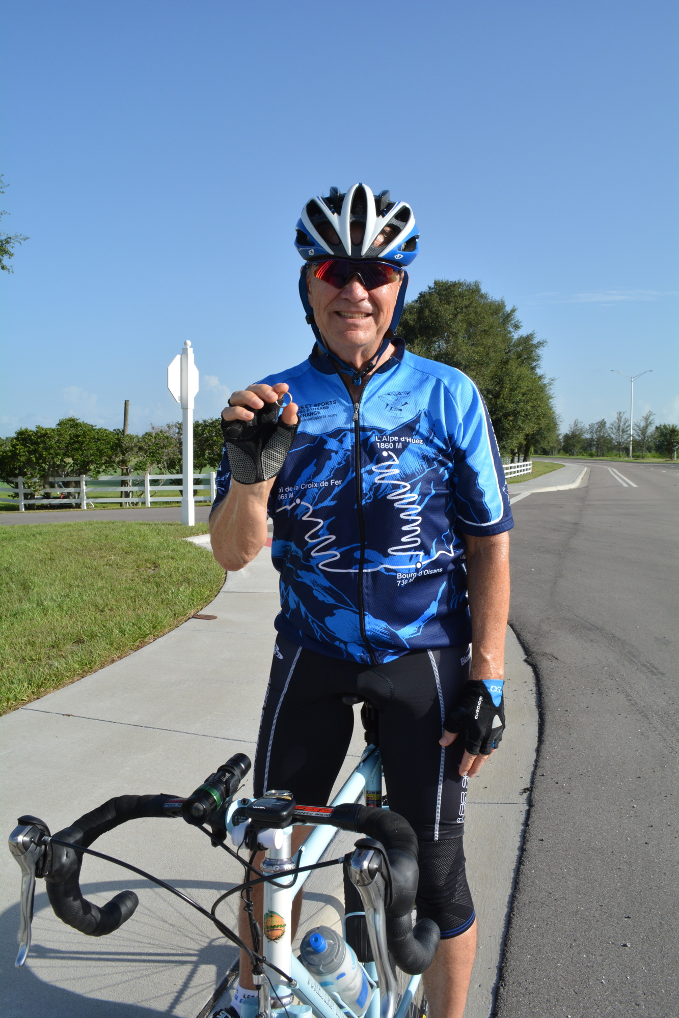 Country Club East resident Lou Deeter frequently finds things during his morning bicycle rides. On July 13, he found a wedding band on Lorraine Road.