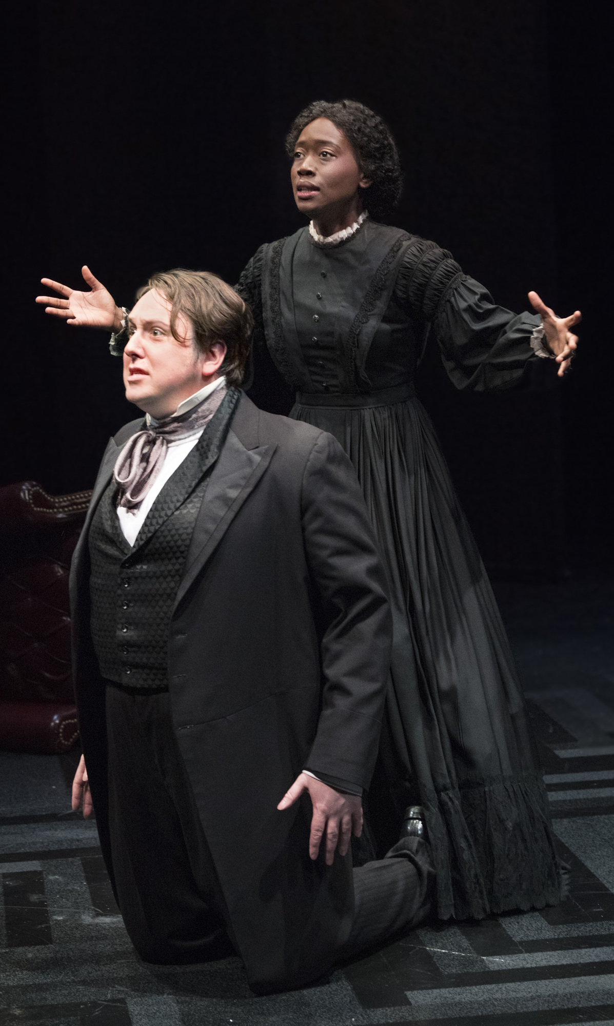 Brian Owen and DeAnna Wright star in “The Turn of the Screw.” Photo by Cliff Roles