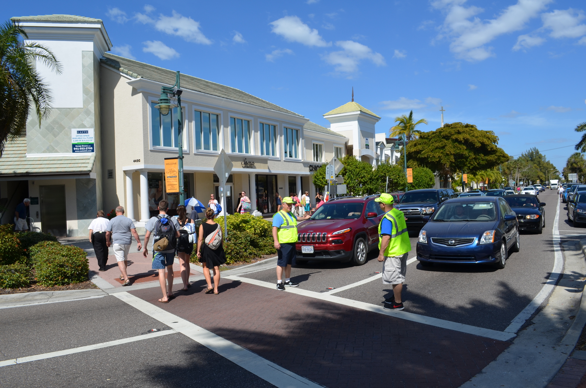 Other than a trial period of stationing crossing guards at Circle crosswalks, St. Armands stakeholders said it has been difficult getting the state to undertake traffic improvements in the area.