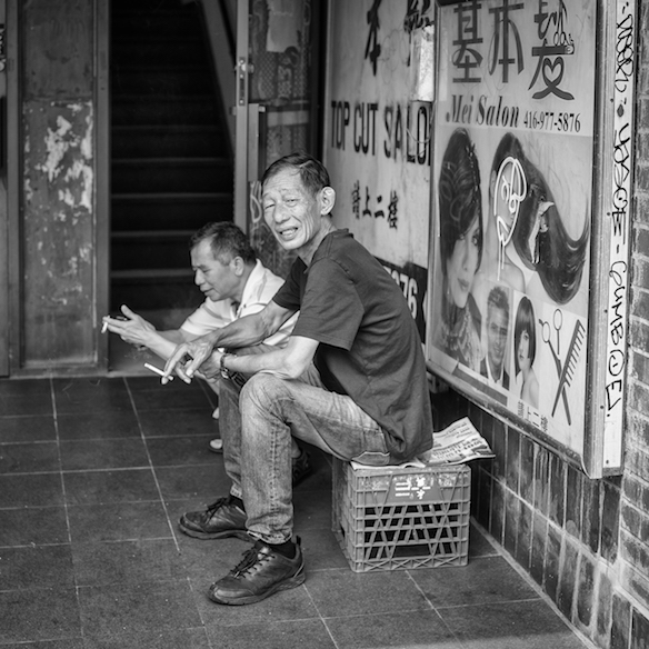 When Mestel isn't shooting portraits, he enjoys doing street photography, like this photo he captured in Chinatown in Toronto. Courtesy photo