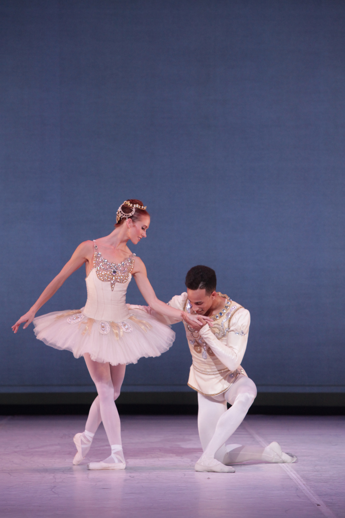 Danielle Brown and Ricardo Rhodes dance George Balanchine's 