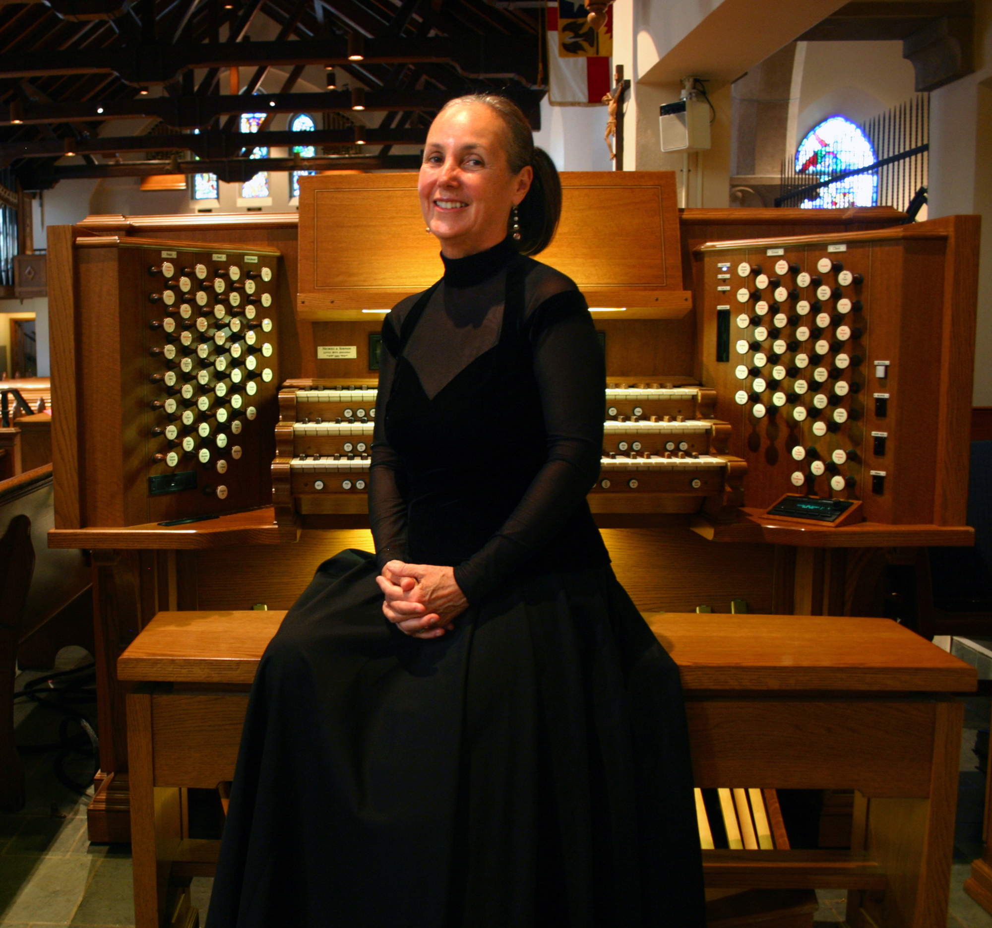 The concert will  feature Ann-Stephenson Moe at the organ and an ensemble of brass instrumentalists. Courtesy photo
