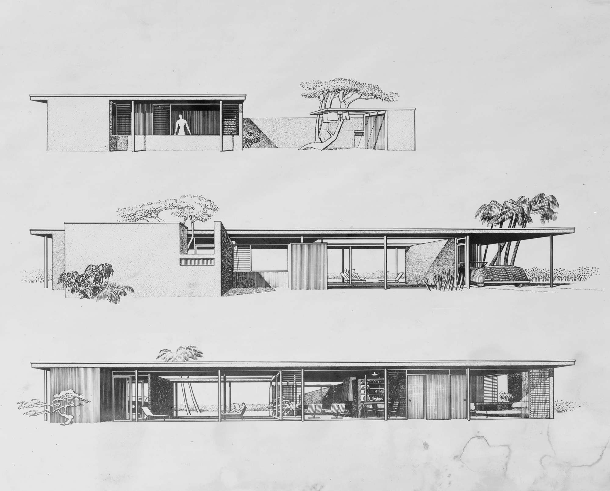 The Revere Quality Institute House was designed in 1948 by Paul Rudolph. Courtesy image