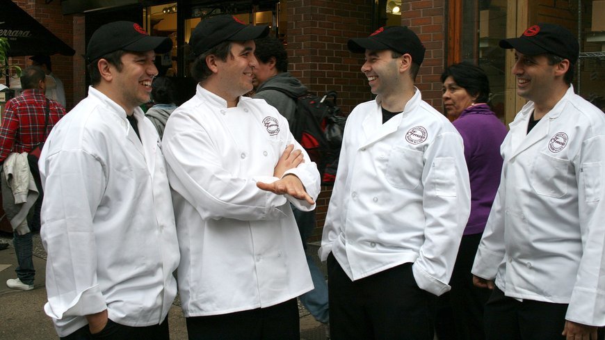 Sal Vulcano, Brian Quinn, James Murray and Joe Gatto in 