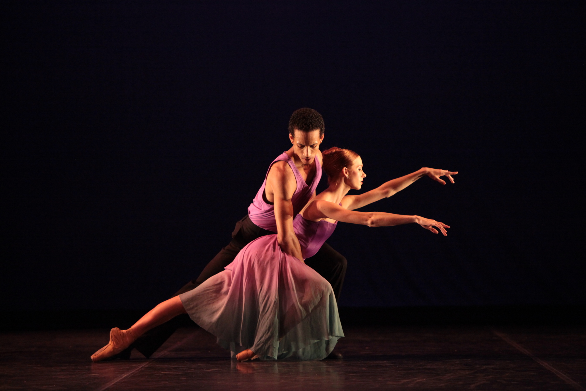 Ricardo Rhodes and Danielle Brown dance Christopher Wheeldon’s “There Where She Loved.