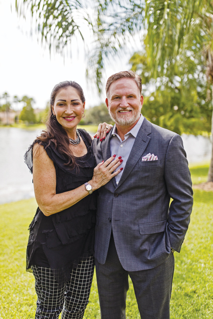 Terri and Brad Prechtl moved to Lakewood Ranch in 2012 and haven’t looked back. A tidy, well-organized couple, they say the community’s manicured, carefully arranged setting makes them feel at home.