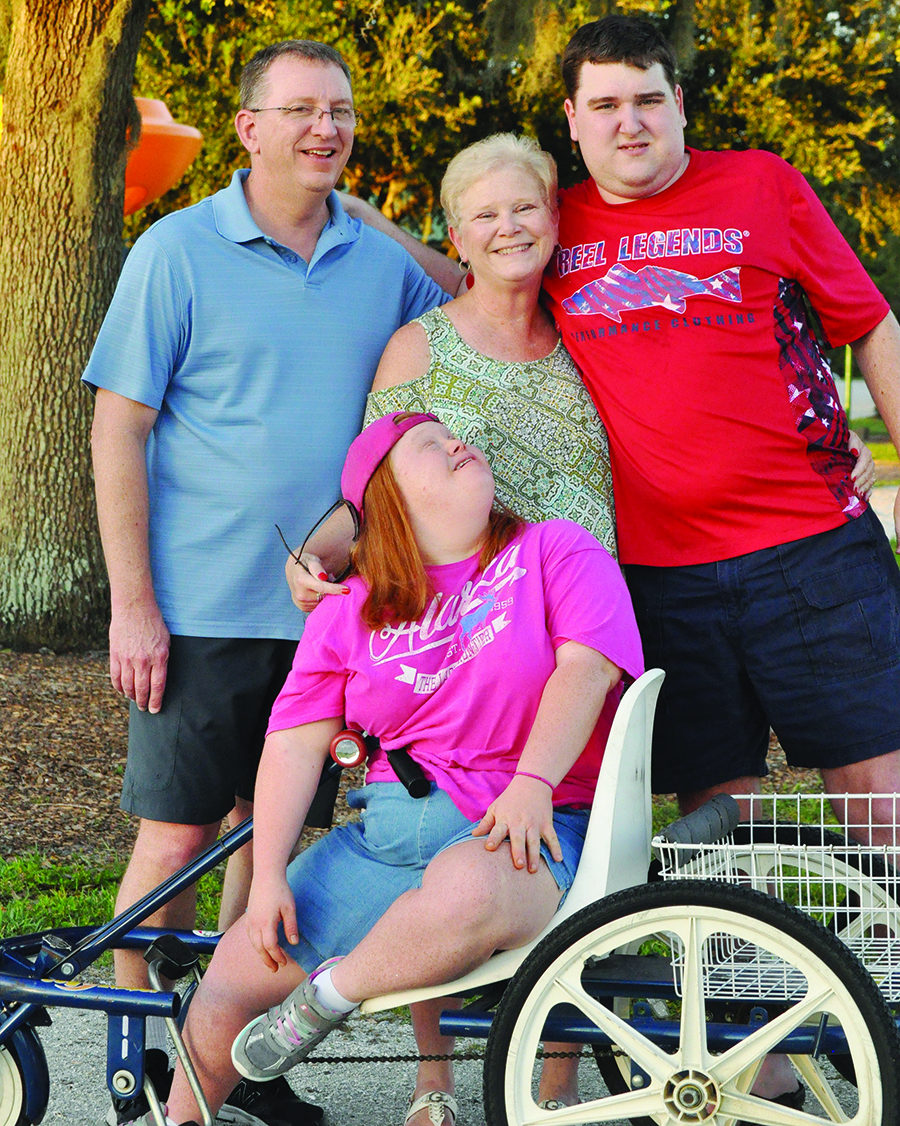 Greenbrook residents Brian and Mary Smith are full-time caretakers to their two grown children, Michelle, who has Down syndrome and Paul, who is autistic.