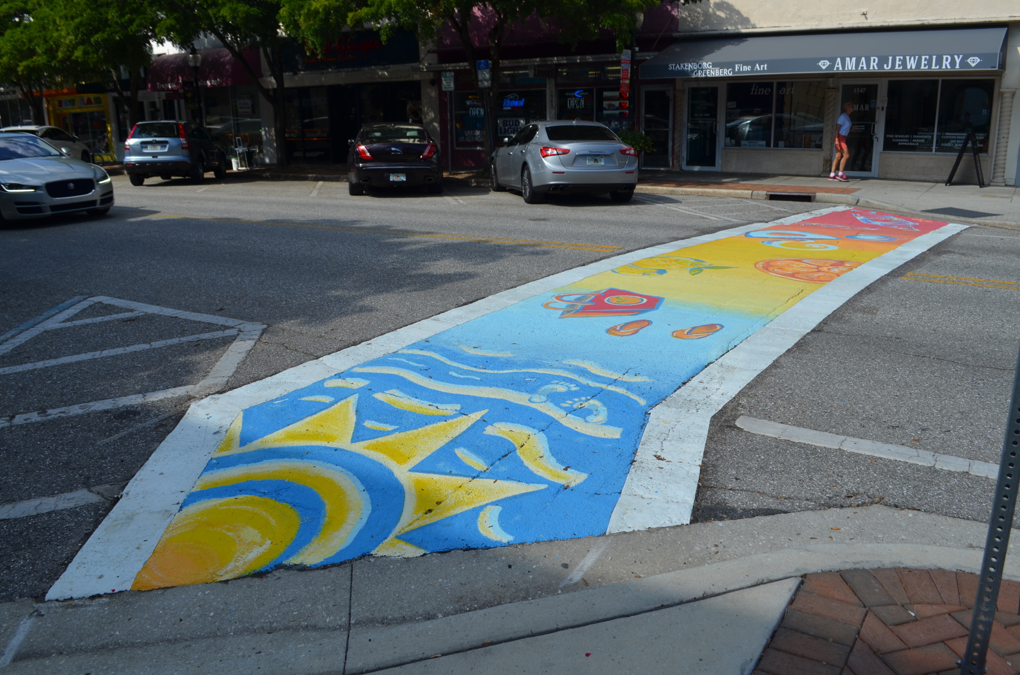 Beginning next year, the city could commission more crosswalk paintings, staff said.