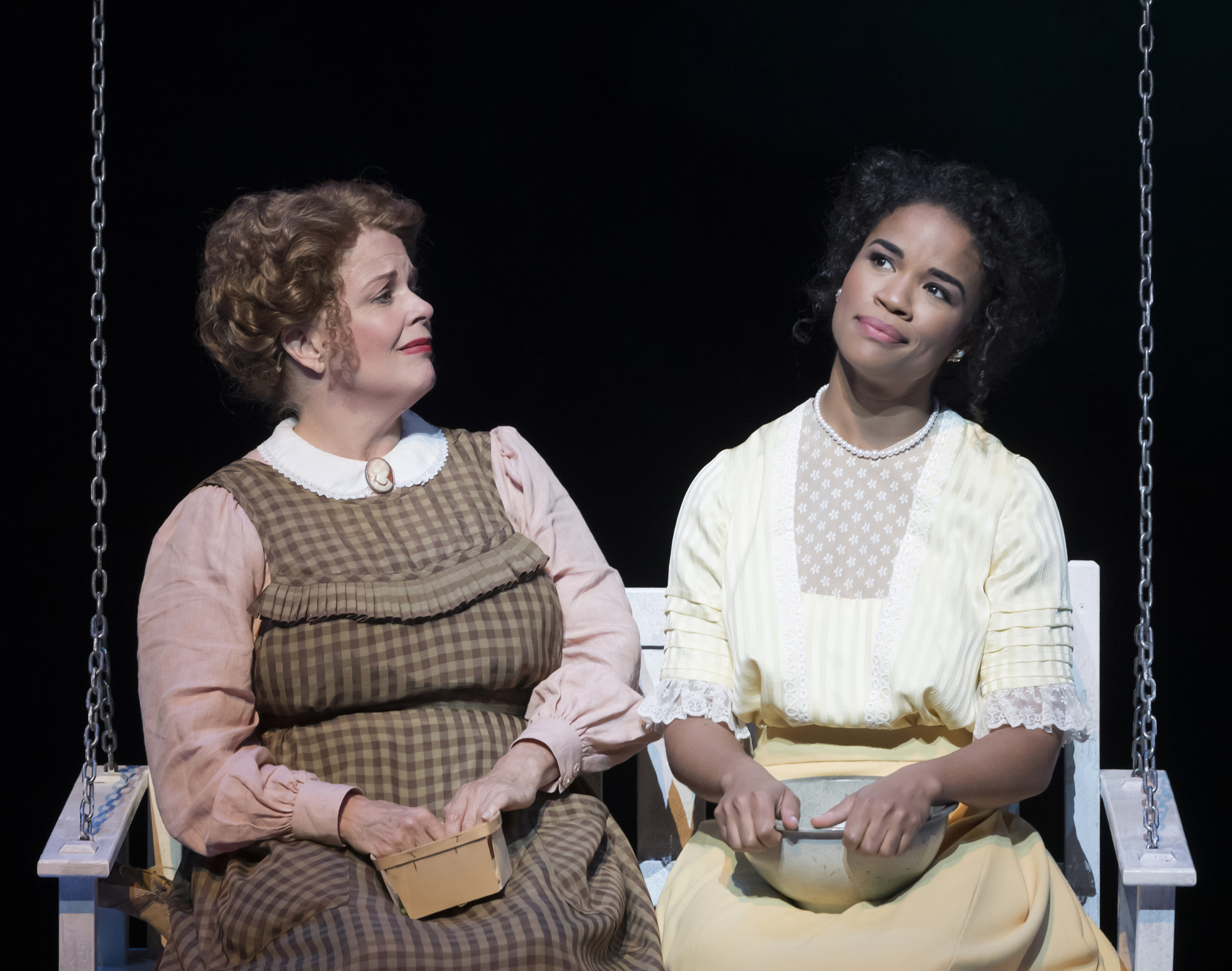 Alison England and Britney Coleman act in Asolo Rep's production of 