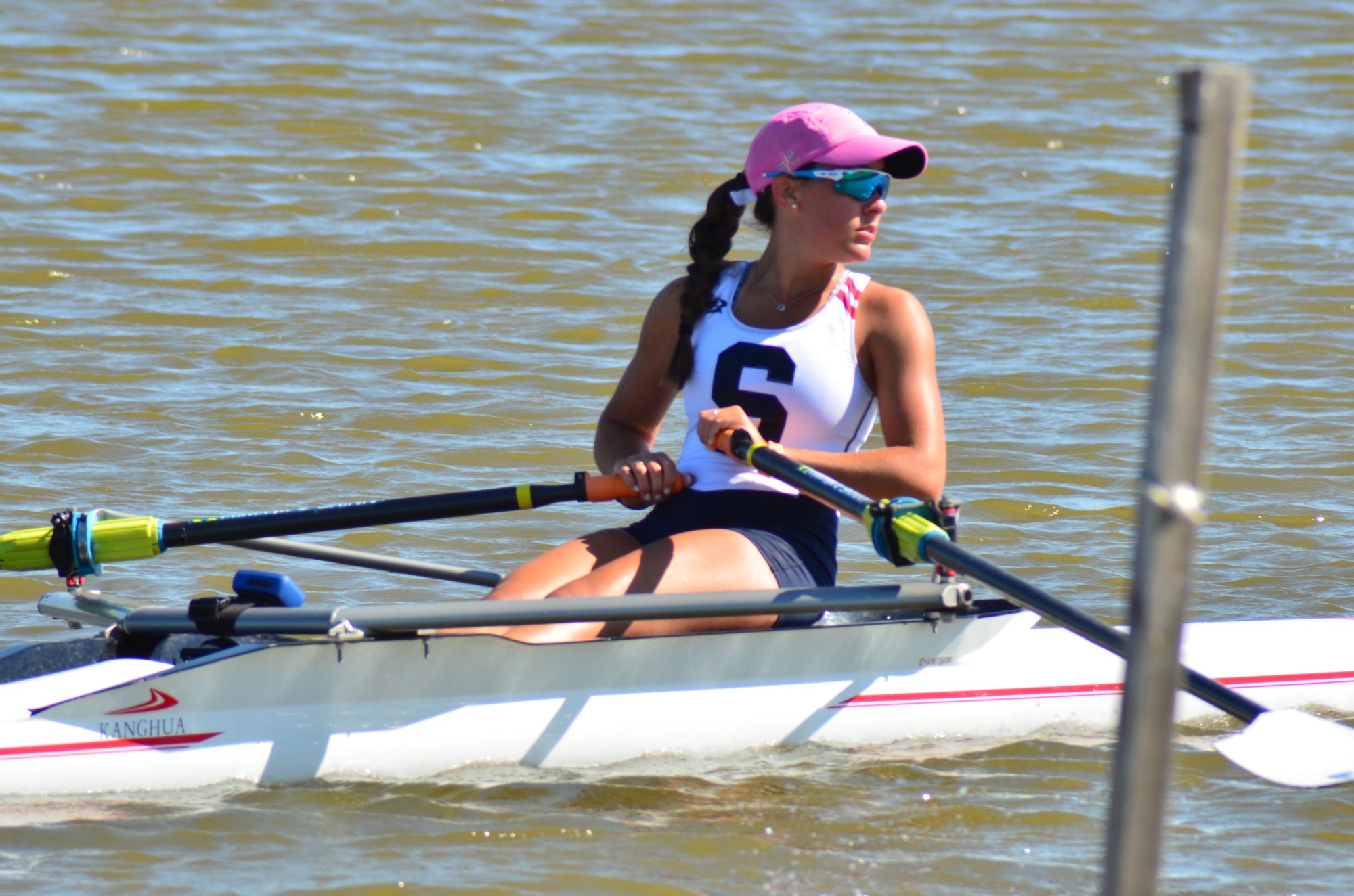 Ava Vandroff rows for the Sarasota Crew, but she used to be a figure skater. Courtesy photo.