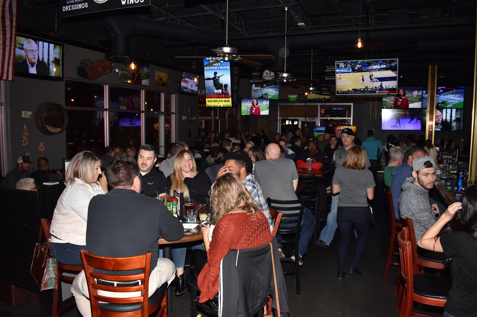 Ed’s Tavern is largely popular for offering music trivia on Wednesday night and general trivia on Thursday night. Photo by Niki Kottmann