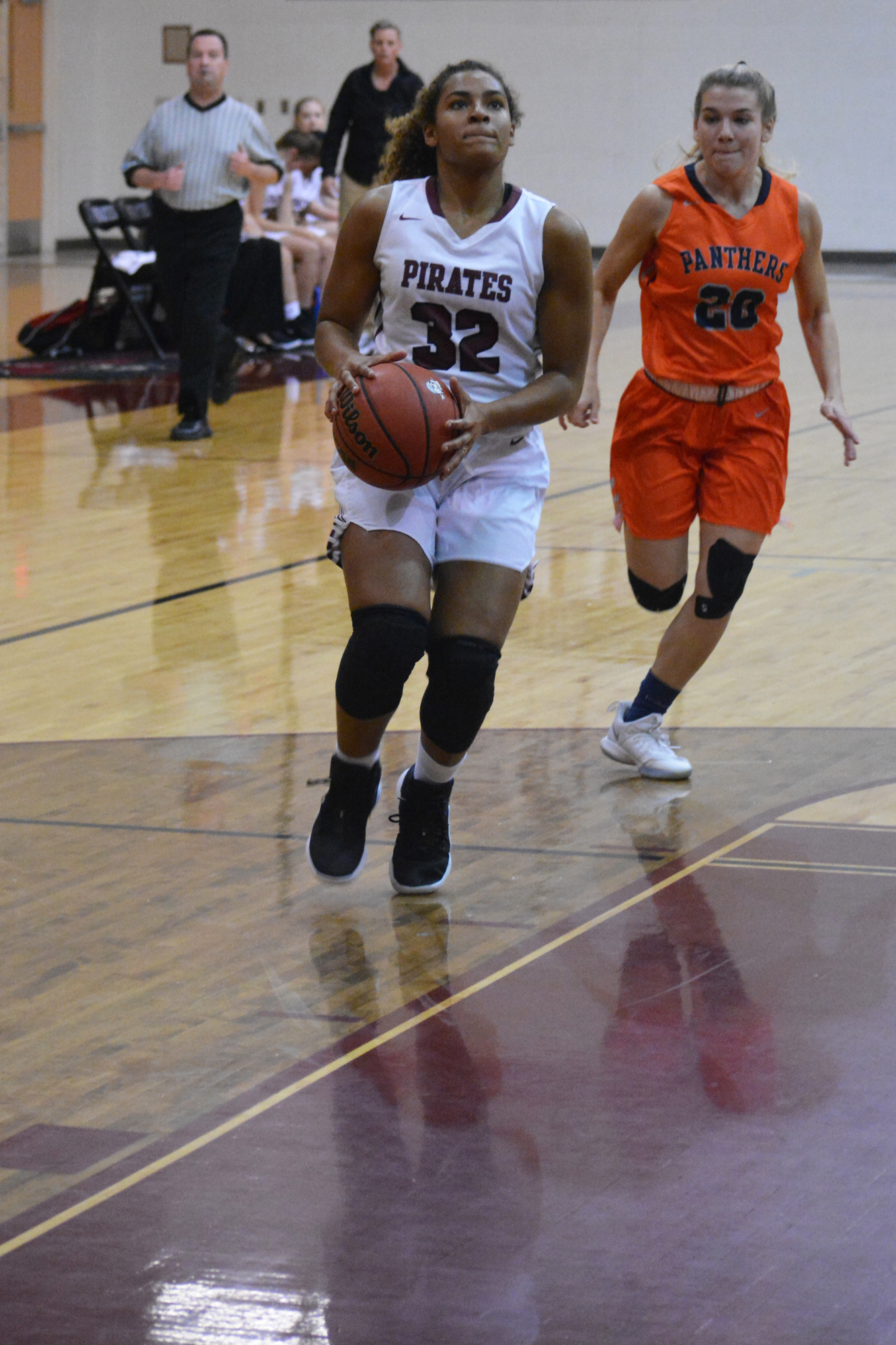 Braden River junior guard Julia Rodriguez said she enjoys the team's aggressive defensive style under coach Stephanie Smith.