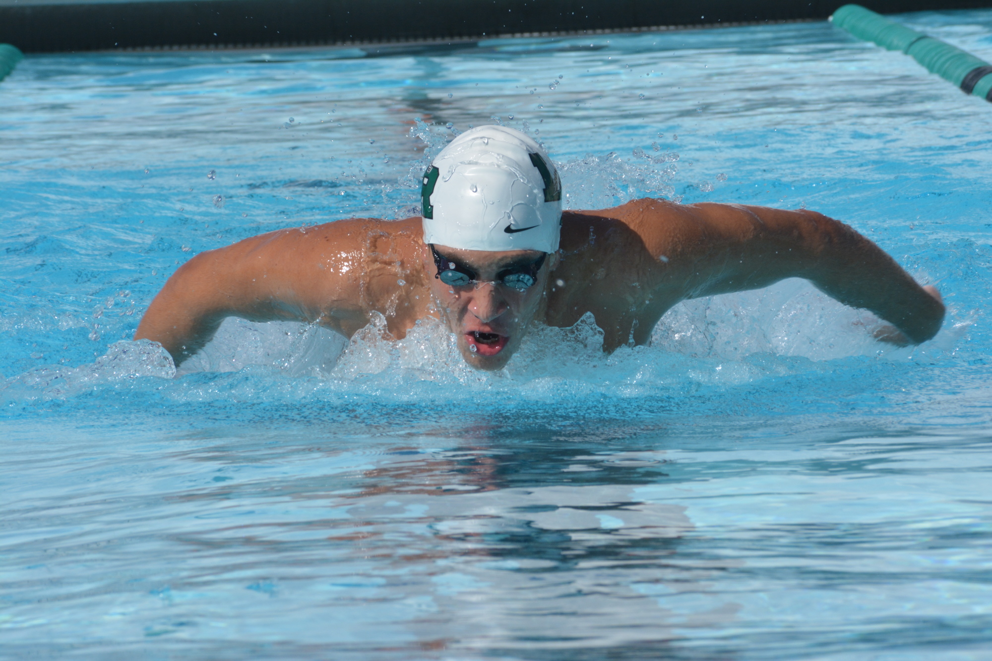 5. Lakewood Ranch senior boys swimmer Sebastian Aguirre took second in the 100 butterfly at the state meet.