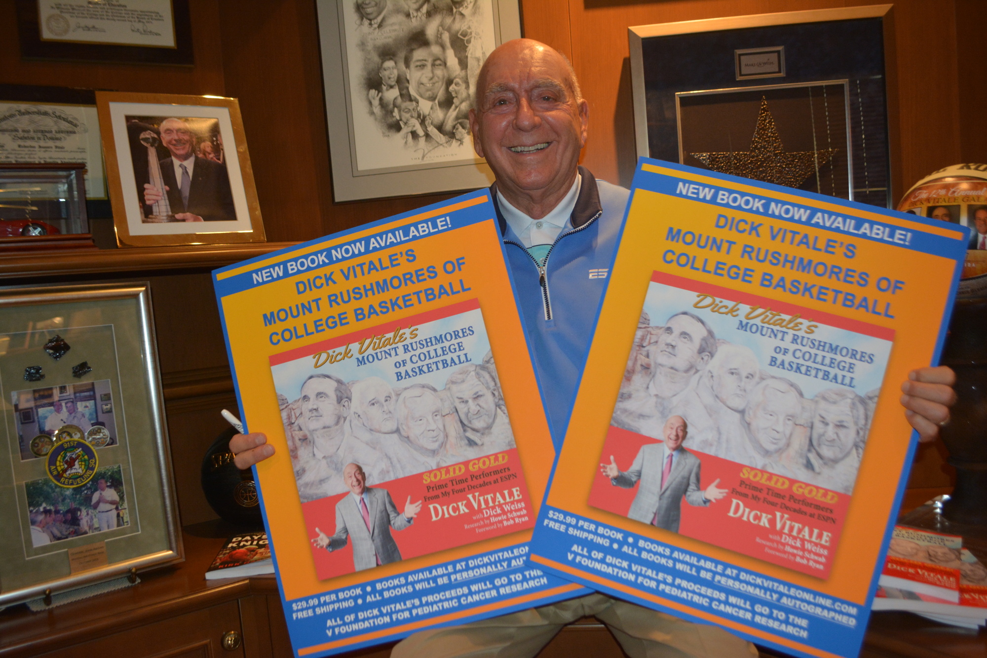 Lakewood Ranch's Dick Vitale has a new book out, 