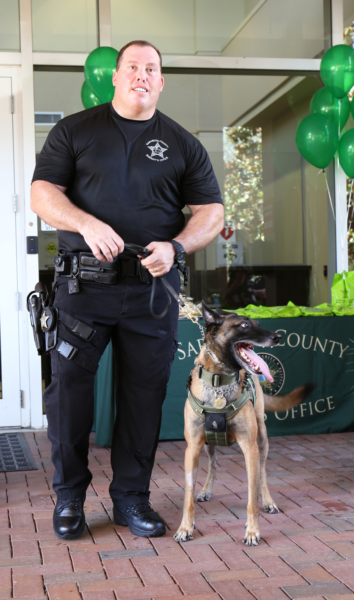 Deputy Chris Indico and K9 Bryx won first place in the 