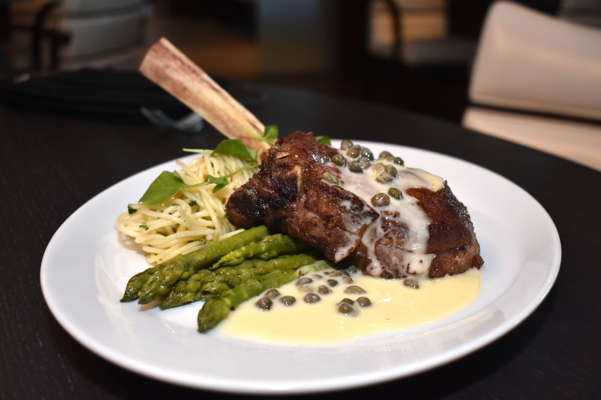 Viento Kitchen and Bar will serve a veal piccata dish as a Valentine's Day special.