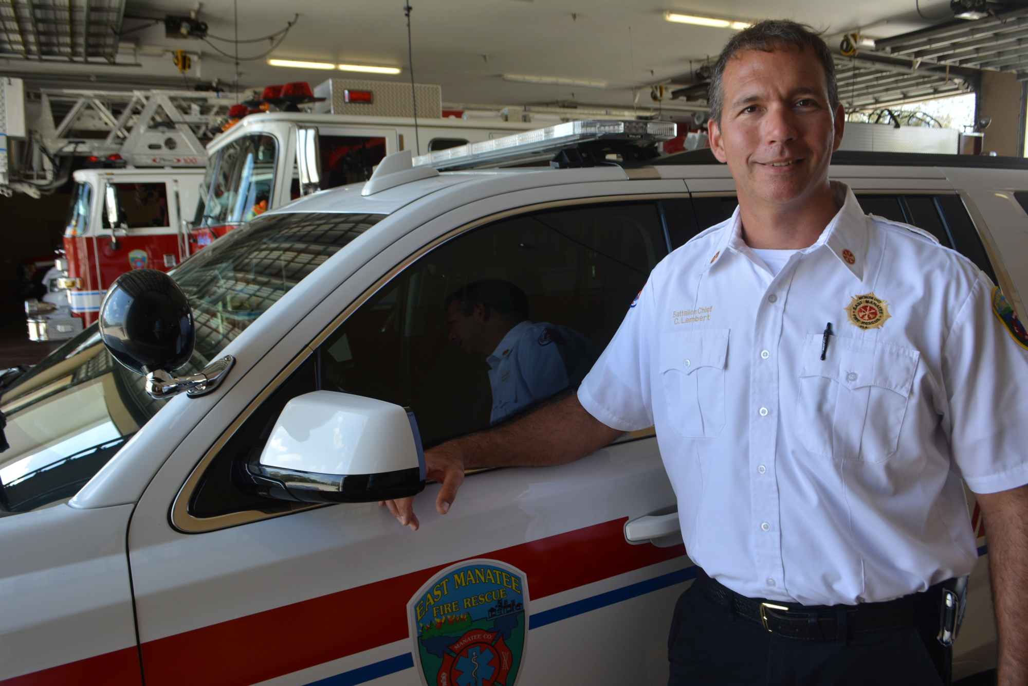 Fire Officer of the Year Casey Lambert
