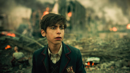 Aidan Gallagher as Number Five in 