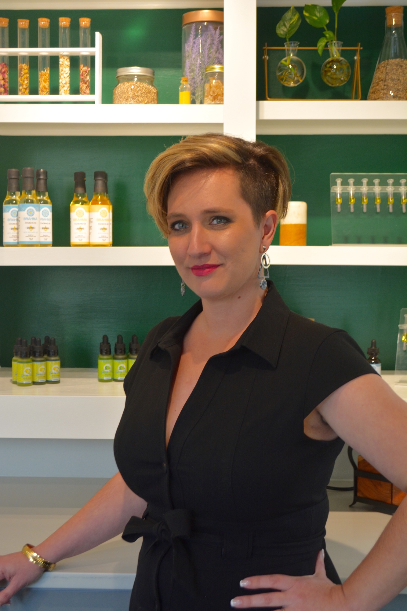 Shelby Isaacson, owner of Second and Seed Neighborhood Apothecary.