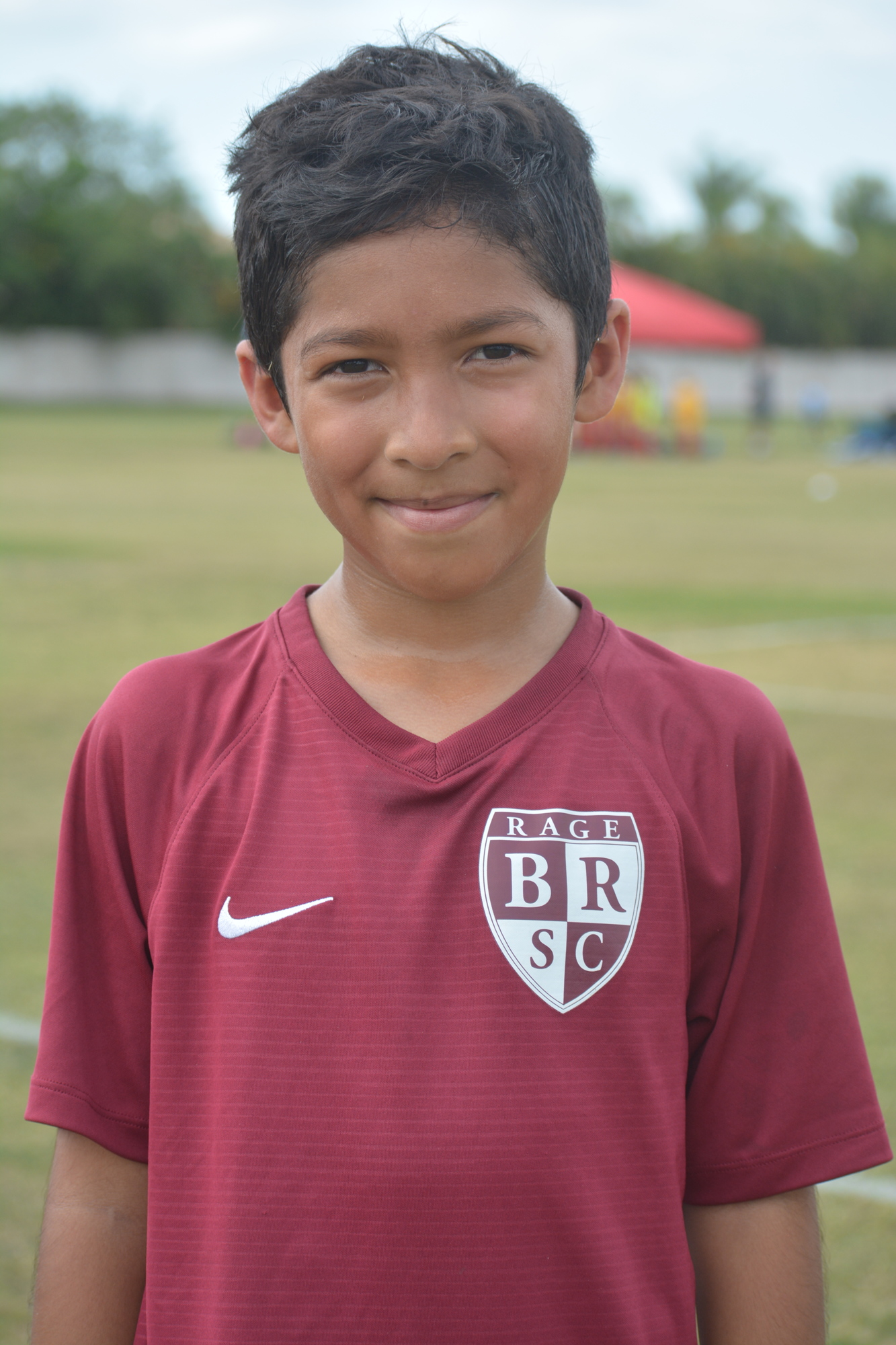 Braden River Soccer Club Boys U11 coach Luis Florez said Esteban Vega, 9, has the best left-footed shot in Manatee County.