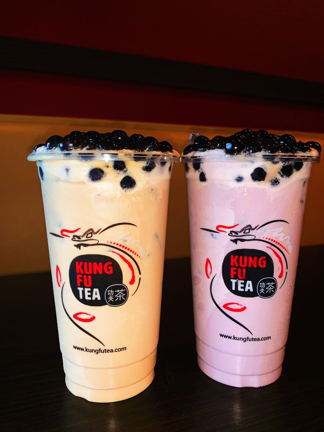 Kung Fu Tea, which started in Taiwan, offers more than 40 kinds of teas. Bubble teas, made with tapioca pearls called bobas, are popular in Taiwan and throughout Asia. Courtesy photo.