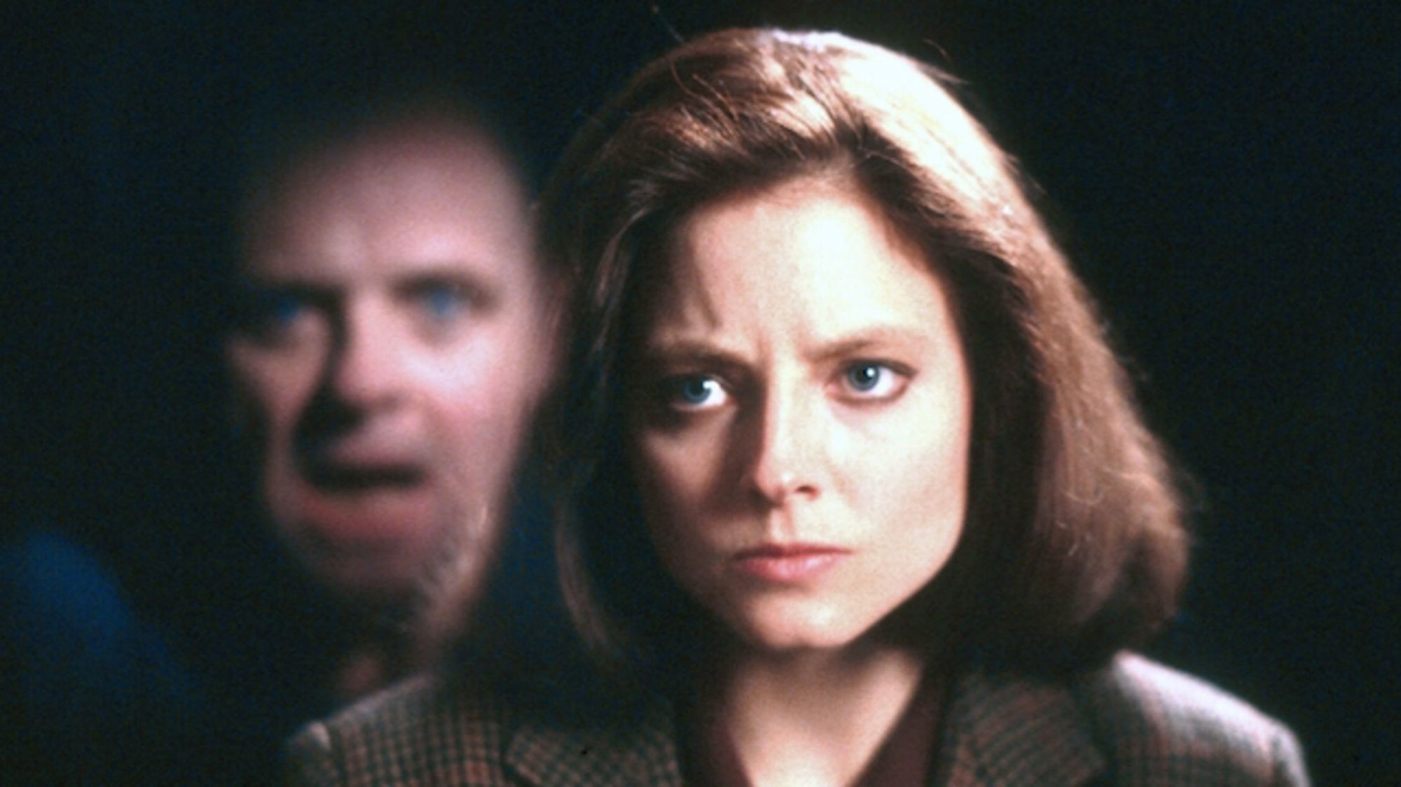 Jodie Foster's Clarice Starling is haunted by Anthony Hopkins' Hannibal Lecter in 