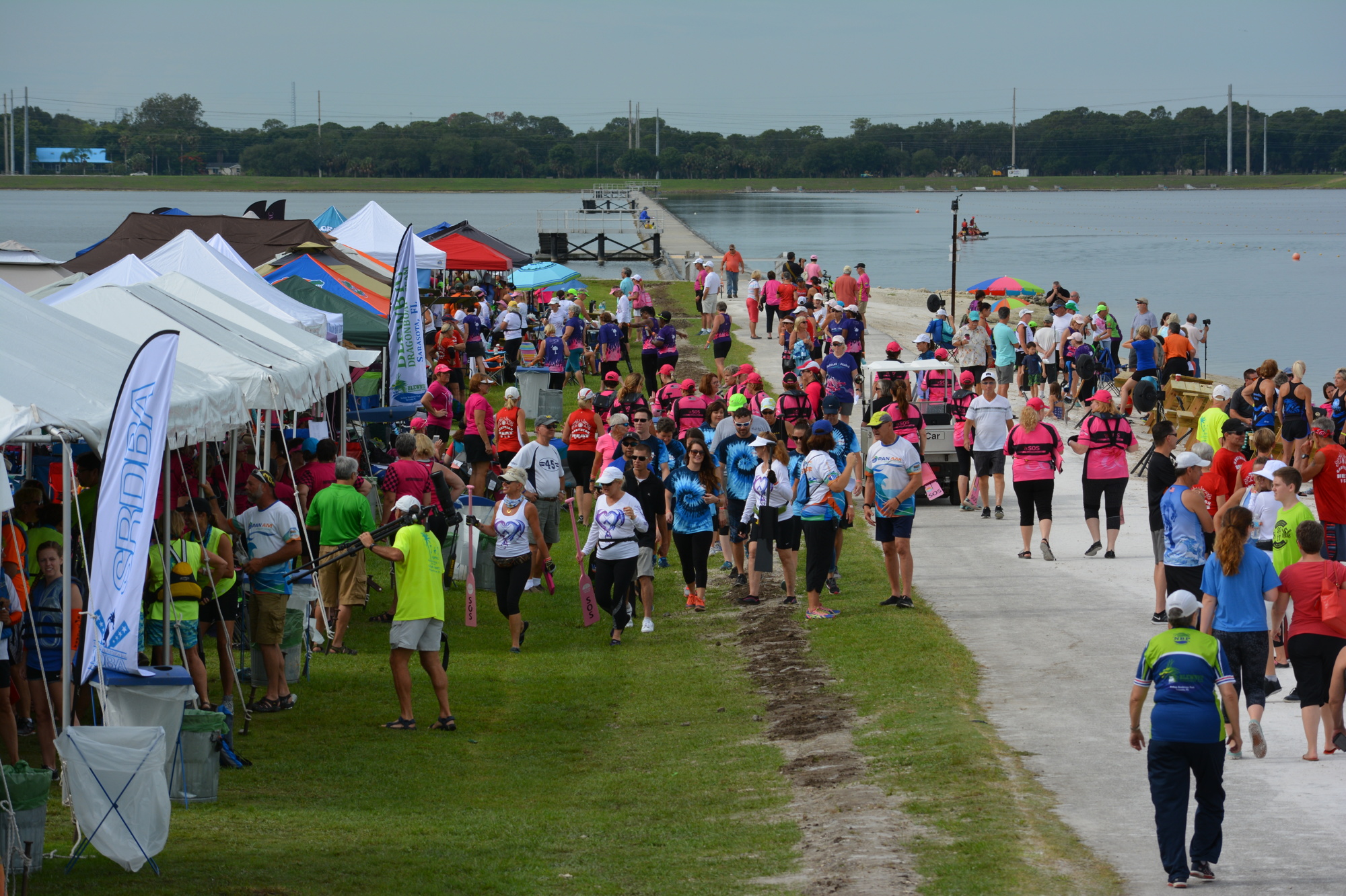 Nathan Benderson Park hosted events, whether regattas, 5Ks or team training exercise, on site 287 days of 2018. File photo.