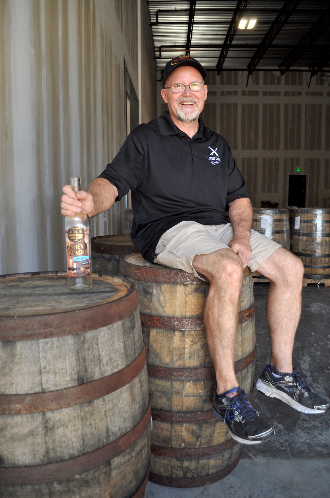 Chemical Engineer Steve Milligan, founder of Loaded Cannon Distillery, learned to make alcohol while living in Saudi Arabia, where spirits are not available for purchase or consumption. (Photos by Heidi Kurpiela)