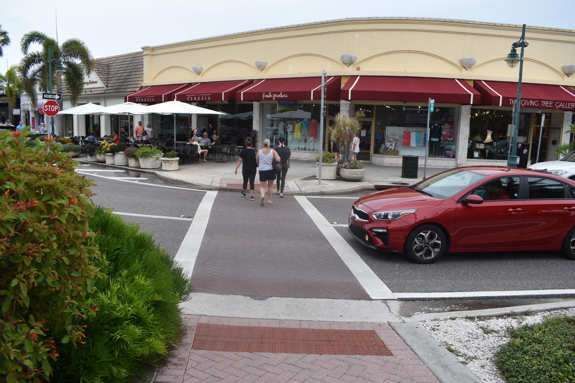Drivers at St. Armands Circle will soon have to watch out for both pedestrians and speed humps. 