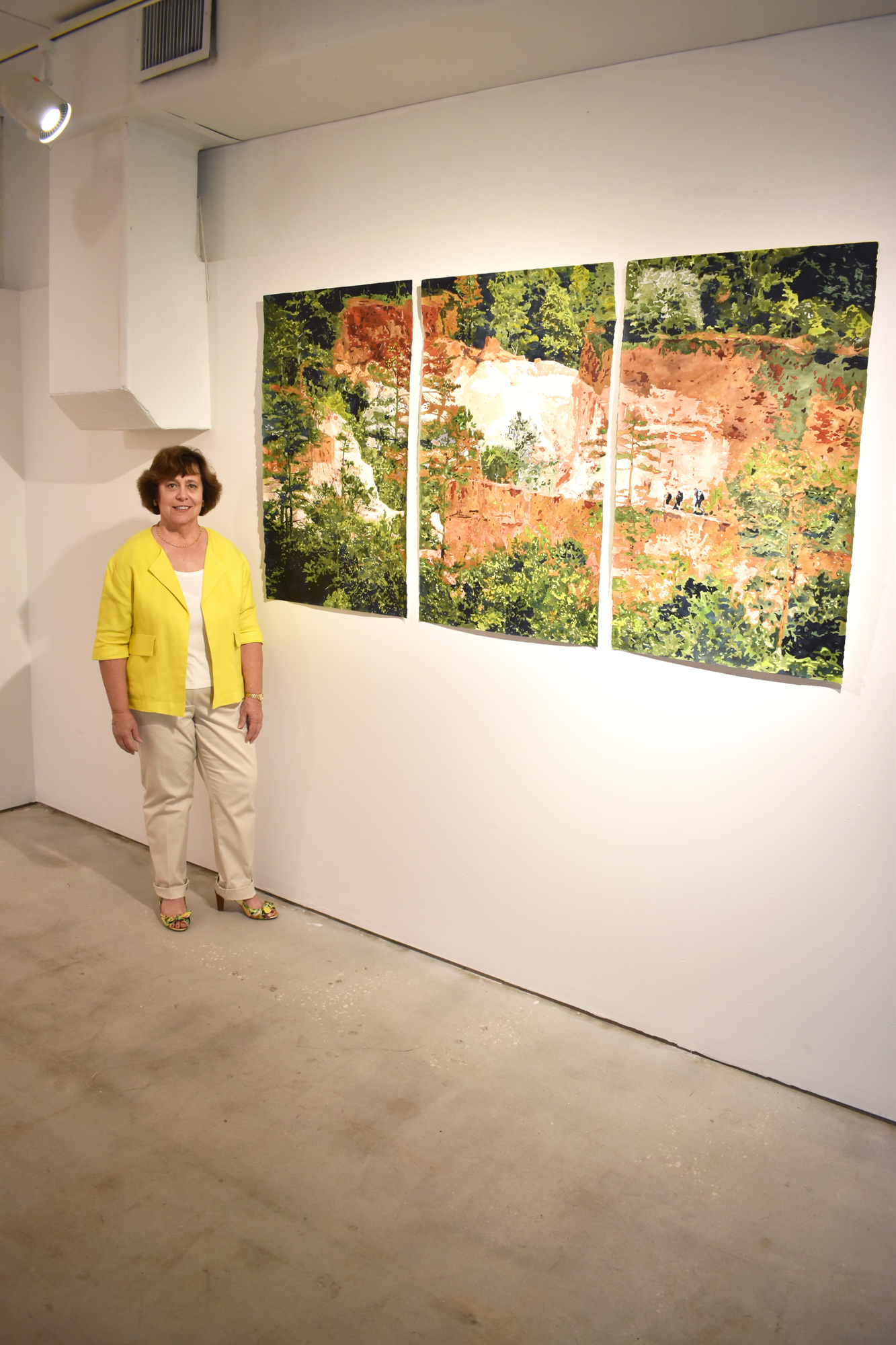 Judy Saltzman has competed in several national competitions and won first place awards from the Suncoast Watercolor Society, Florida Watercolor Society and more. Photo by Niki Kottmann