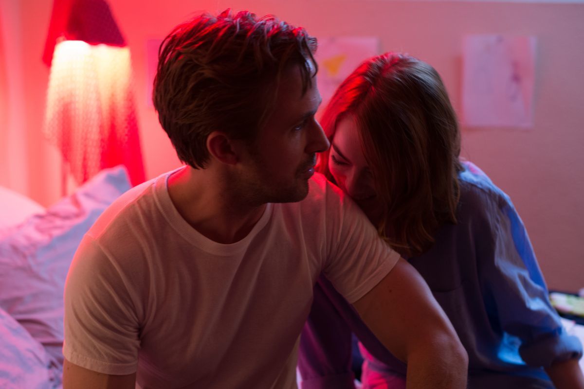 Ryan Gosling and Emma Stone in 
