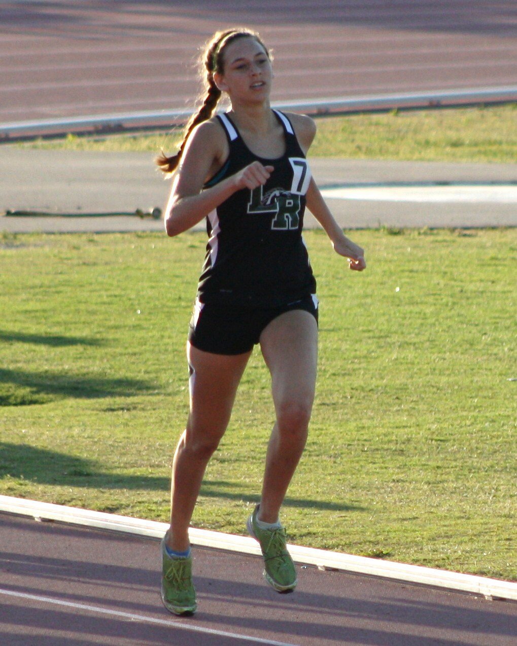 Kristin Zarrella-Wikstrom holds the 800-meter record at Lakewood Ranch High. Courtesy photo.