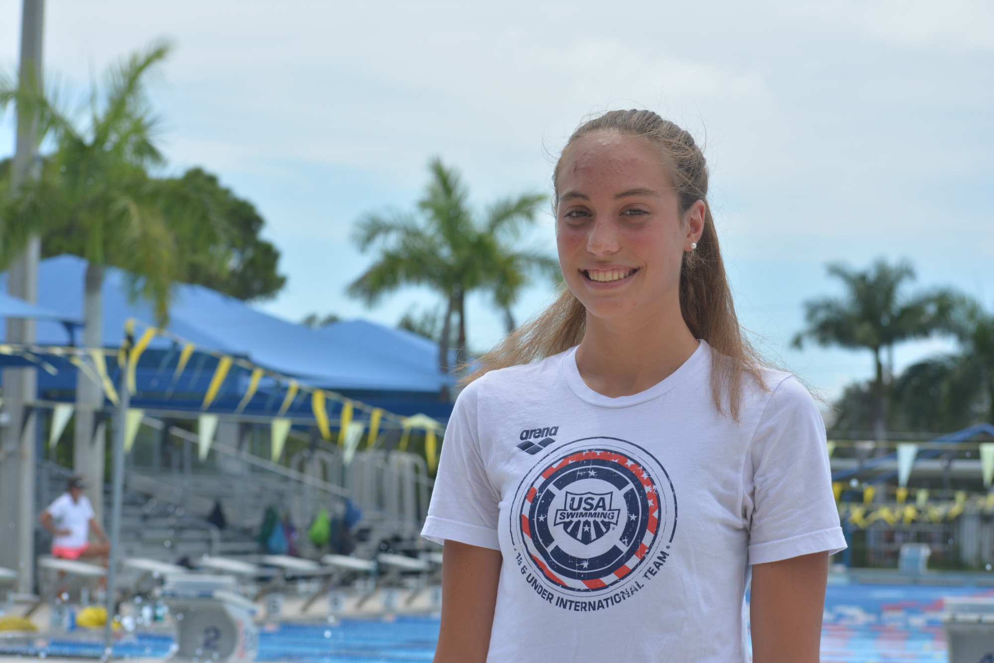 Riverview High senior girls swimmer Emma Weyant is a national champion.