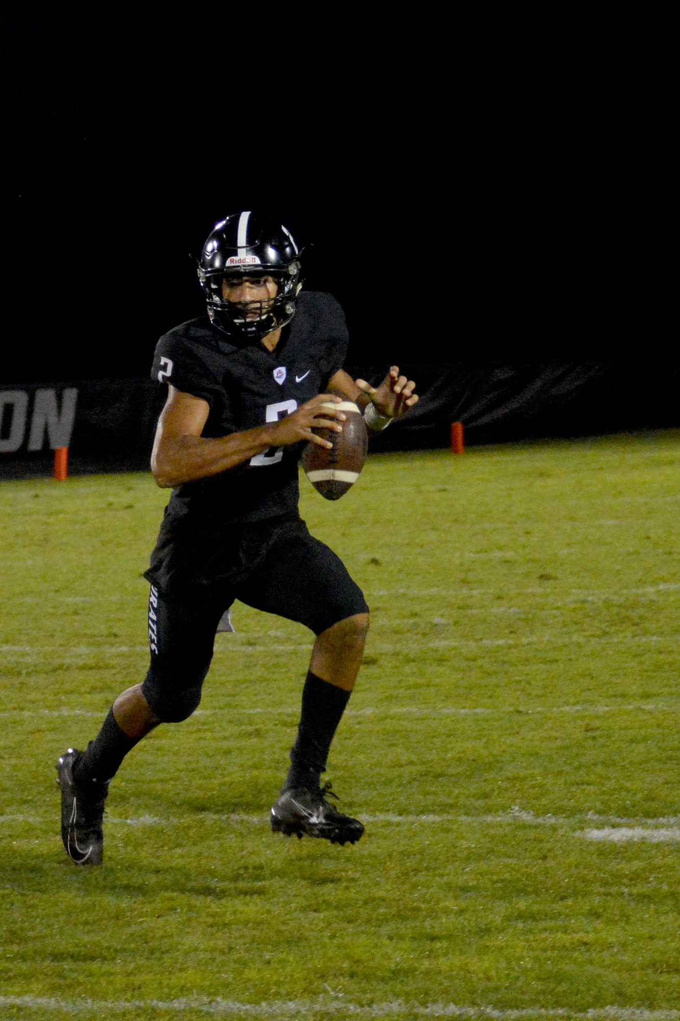 Braden River quarterback Shawqi Itraish finished with 274 passing yards and two rushing touchdowns against Riverview.
