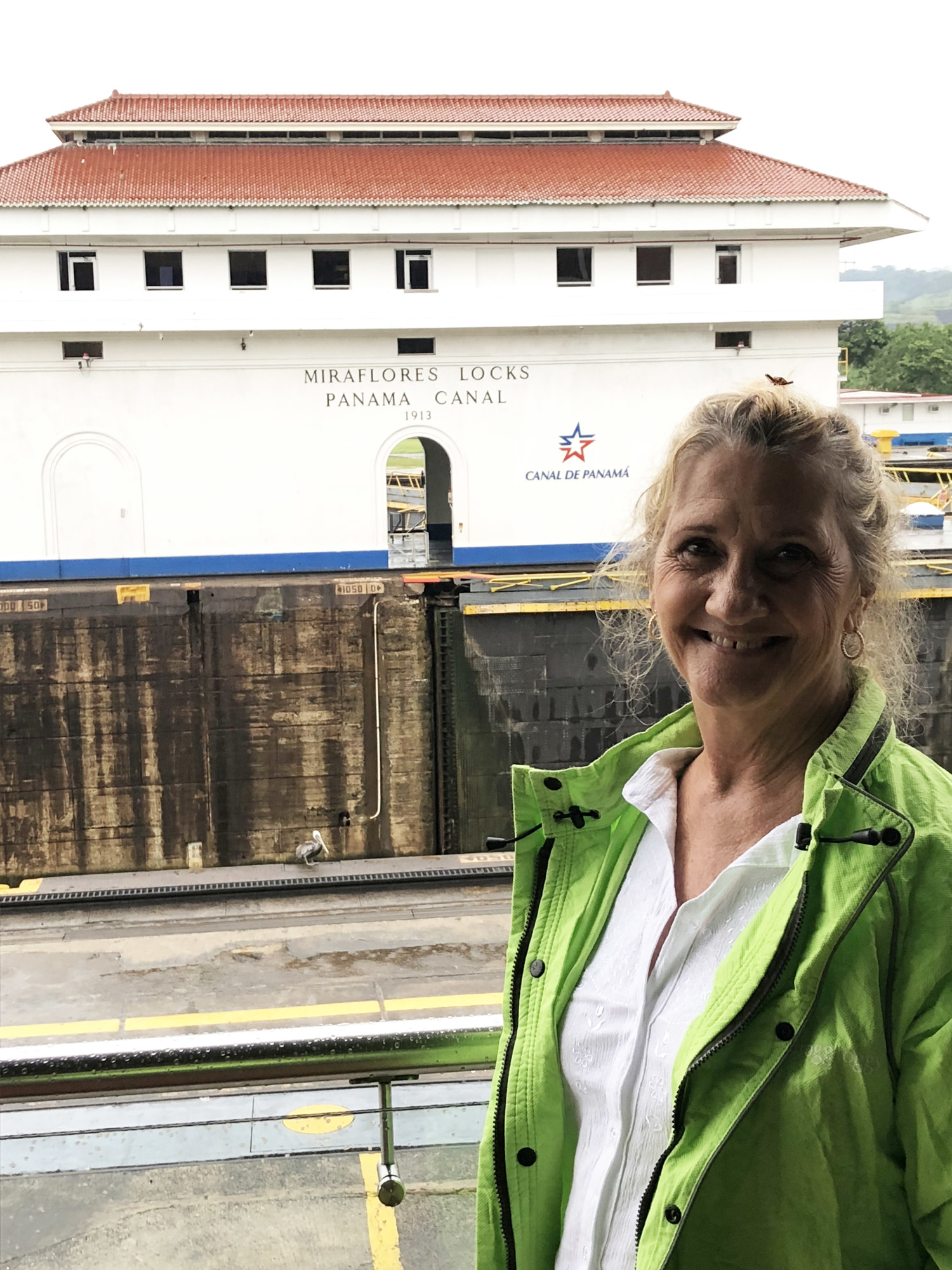 Lakewood Ranch's Vanessa Baugh says seeing the Panama Canal was interesting and showed her the importance of being able to attract larger ships to Port Manatee. Courtesy photo.