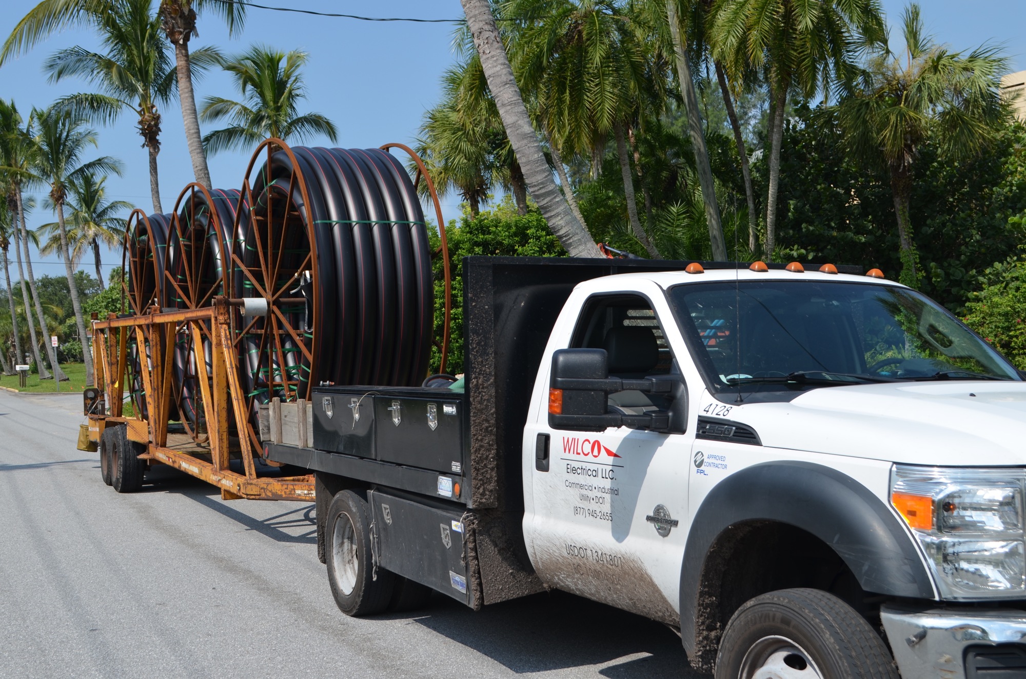Wilco Electrical is the town's underground utilities contractor.
