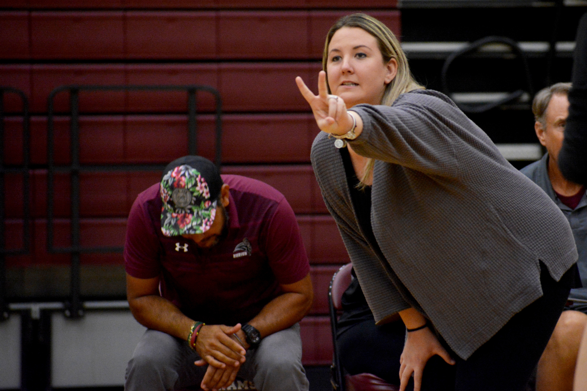 Riverview coach Nickie Halbert picked up her first career win against Venice High, her former school.