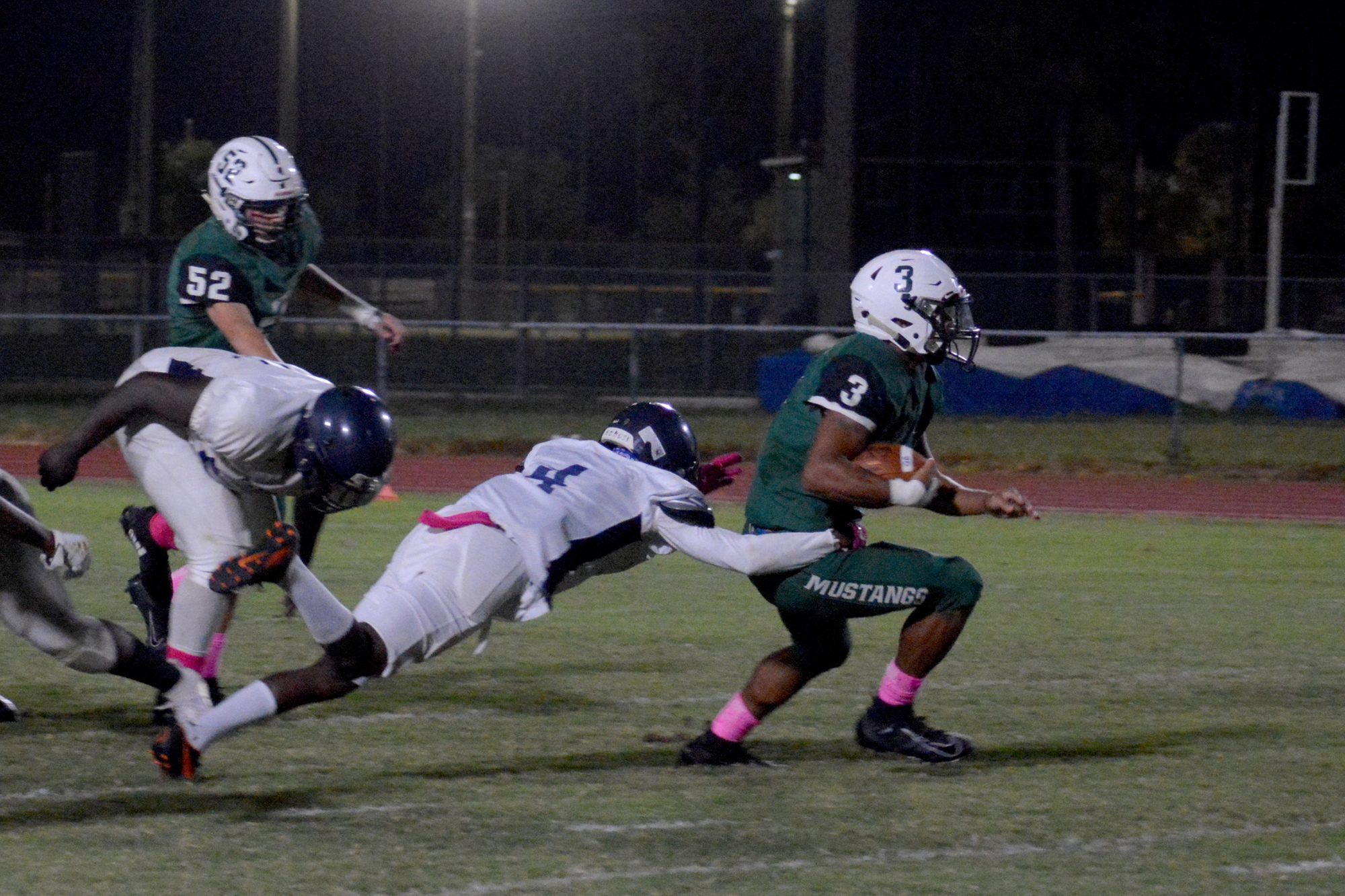 Lakewood Ranch senior Isaiah Harrison has been the team's workhorse in 2019.