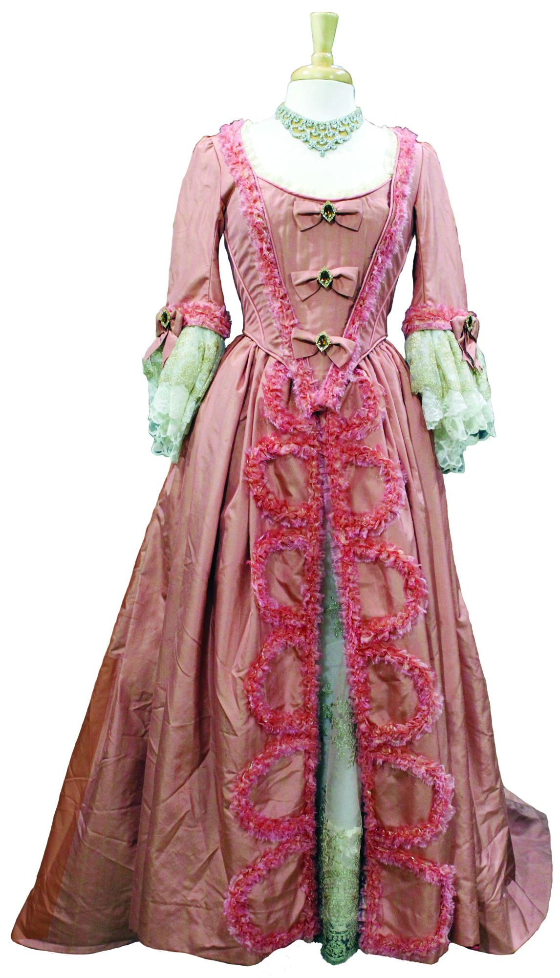The Canadian Opera Company’s principal costume designer, Suzanne Mess, created this dress for the title character in Puccini’s “Manon Lescaut.”